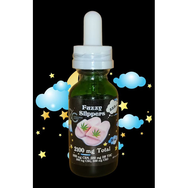 Fuzzy Slippers Tincture- 2100mg